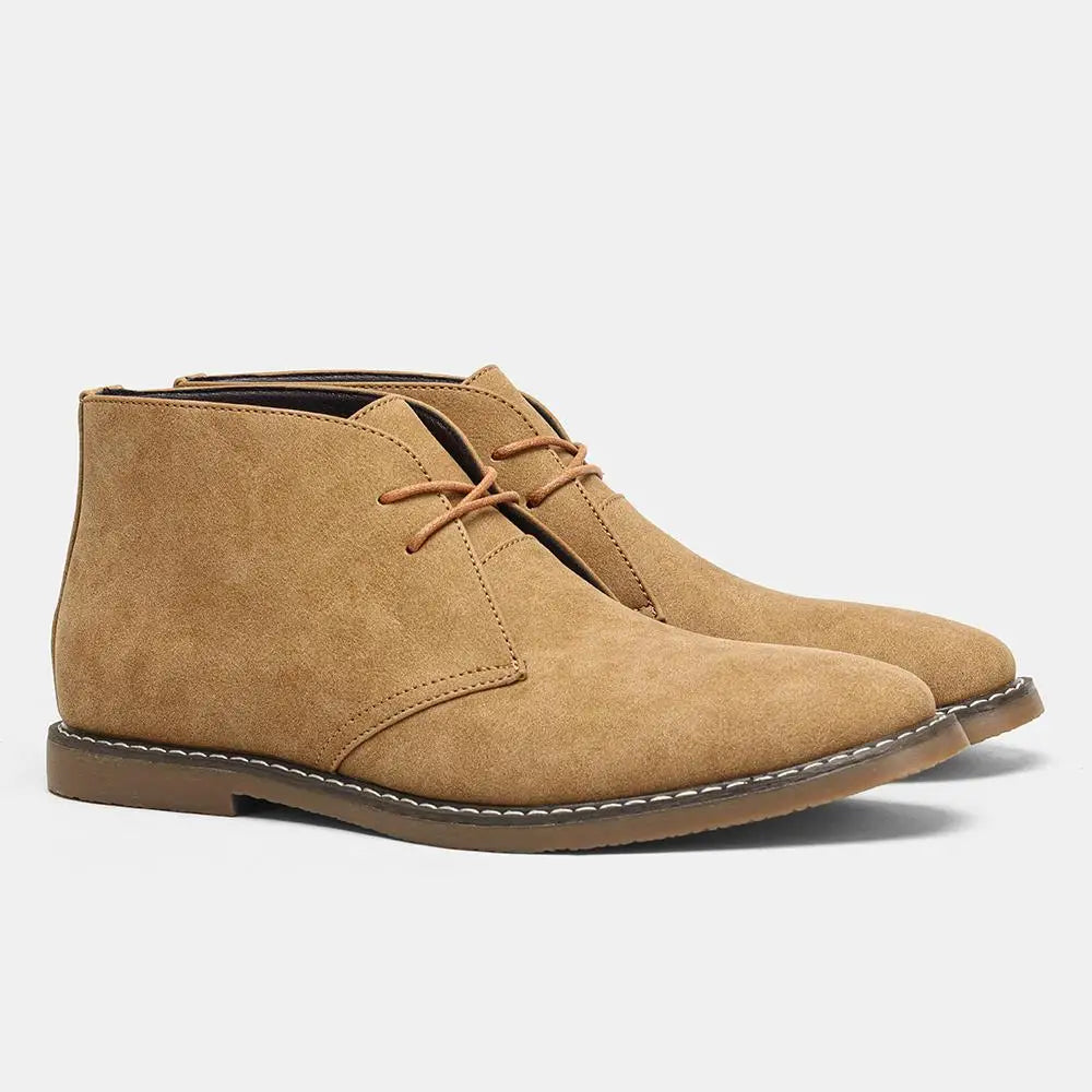 Men Boots Retro Brand 2026 Casual Comfortable Fashion Desert Boots Man #KD563
