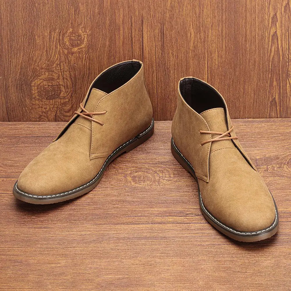 Men Boots Retro Brand 2026 Casual Comfortable Fashion Desert Boots Man #KD563