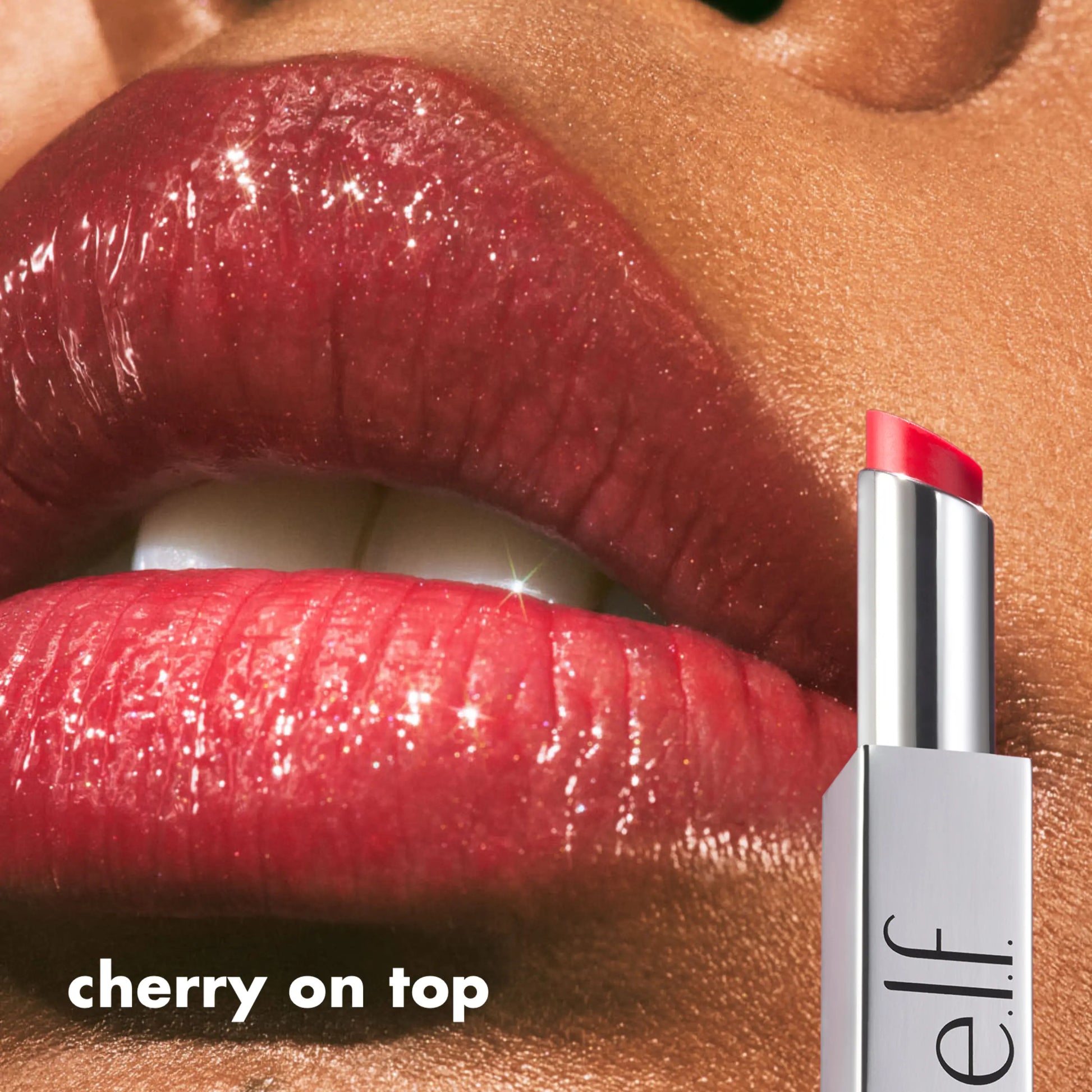 E.L.F. Glow Reviver Lip Oil Stick, Nourishing Lip Oil Stick Infused with Squalane Shea Butter & Jojoba Oil for Buildable Color & Soft Shine 3.3Ml