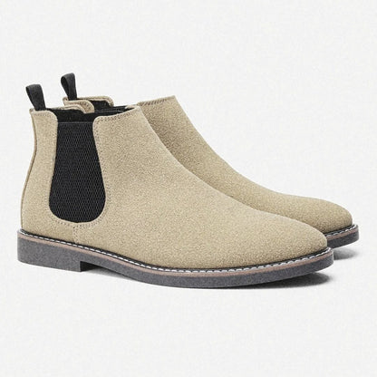 Chelsea Boots Men 2025 Brand Comfortable Fashion Leather Boots