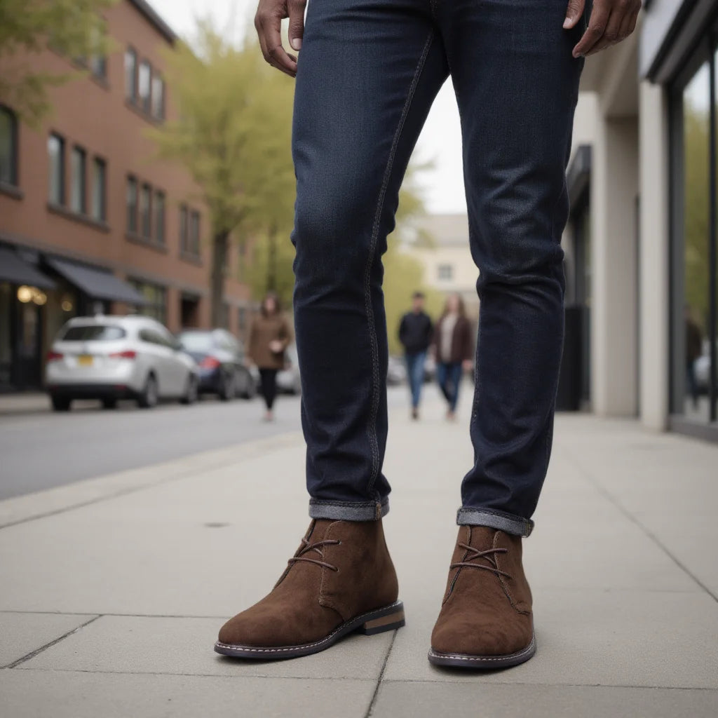 Size 7-12 Men Desert Boots Retro American Style Men Ankle Boots #KD582