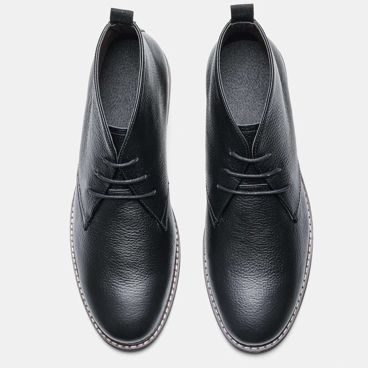 Genuine Leather Men Boots Fashion Comfortable 2023 Brand Ankle Leather Boots #KD585
