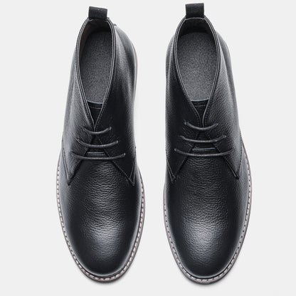 Genuine Leather Men Boots Fashion Comfortable 2023 Brand Ankle Leather Boots #KD585