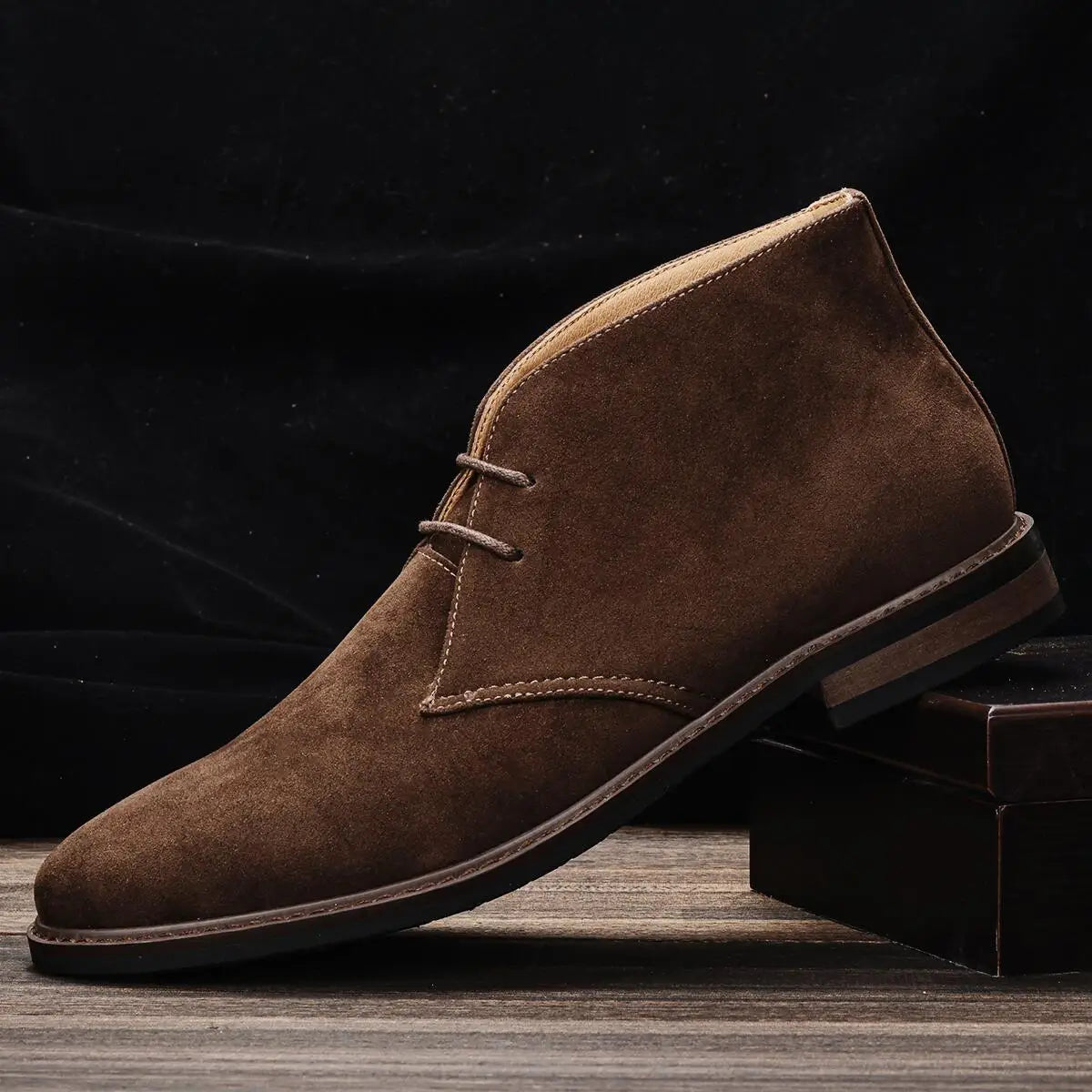 Size 7-12 Men Desert Boots Retro American Style Men Ankle Boots #KD582