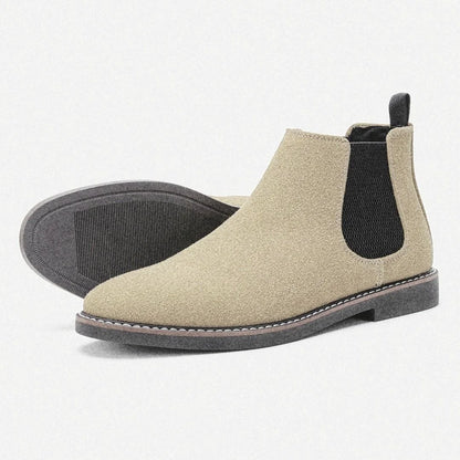Chelsea Boots Men 2025 Brand Comfortable Fashion Leather Boots