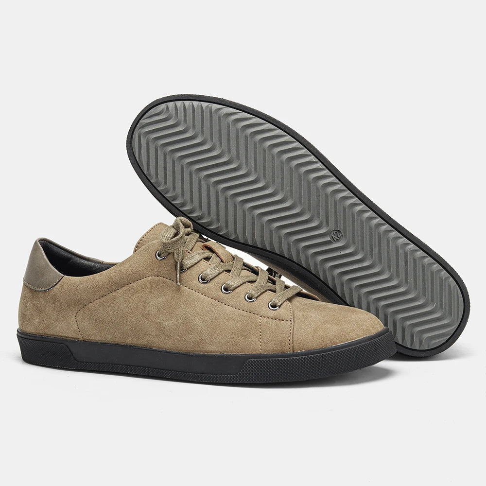 Men'S Casual Shoes 2025 Brand Fashion Comfortable Leather Men Sneakers